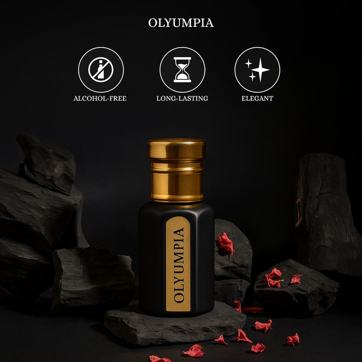 Olyumpia Luxury Attar Perfume 6ml - Non-Alcoholic Attar