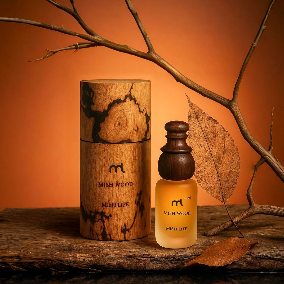 Mish Wood Attar 10ml - Non-Alcoholic Attar