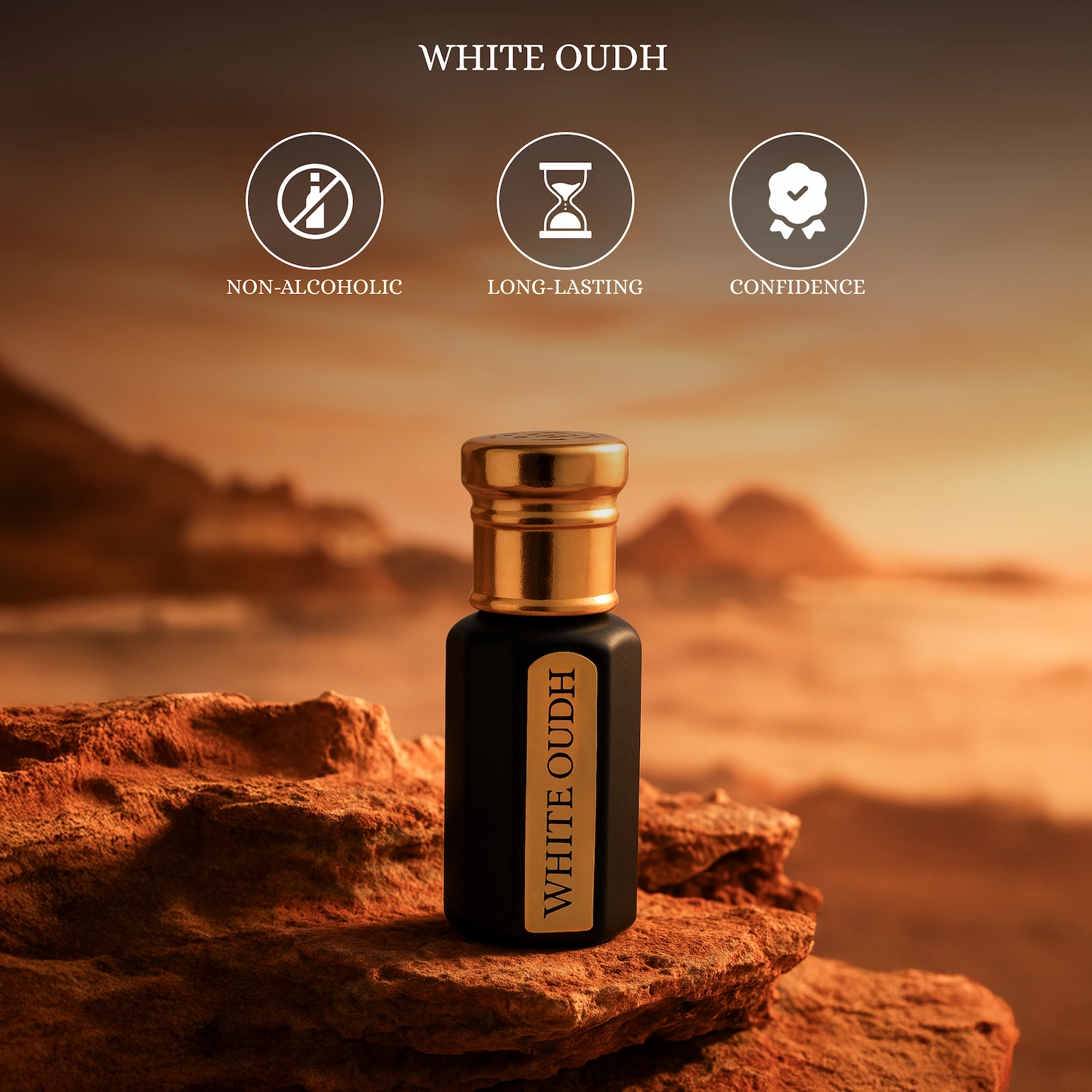 White Oudh Luxury Attar Perfume